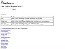 Tablet Screenshot of magissues.farmprogress.com